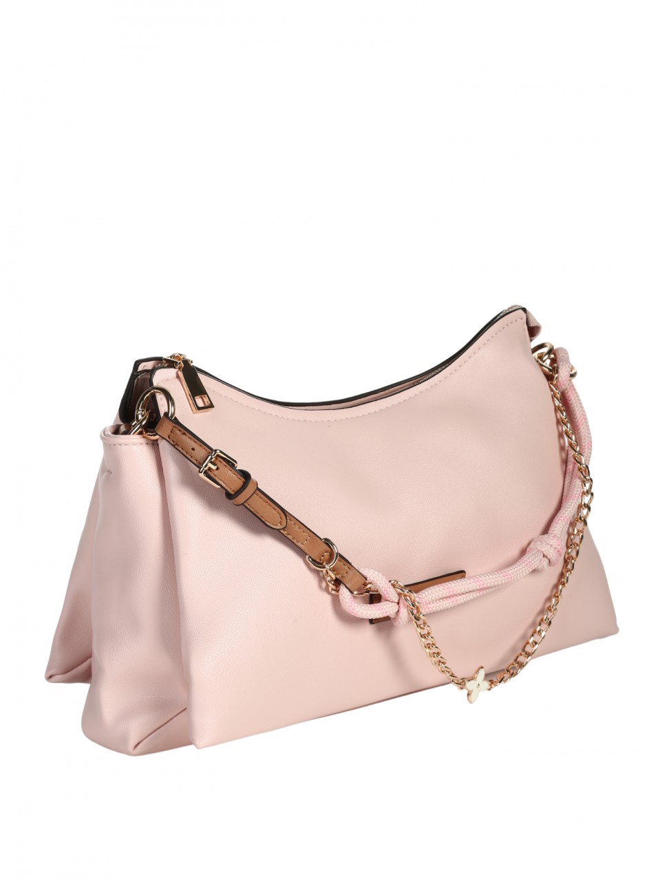 Ежедневна дамска чанта в розово 9Q-26158 pink