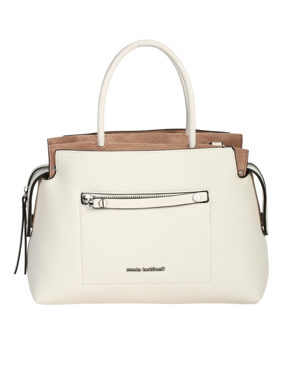 Ежедневна дамска чанта в бяло 9Q-26185 white 