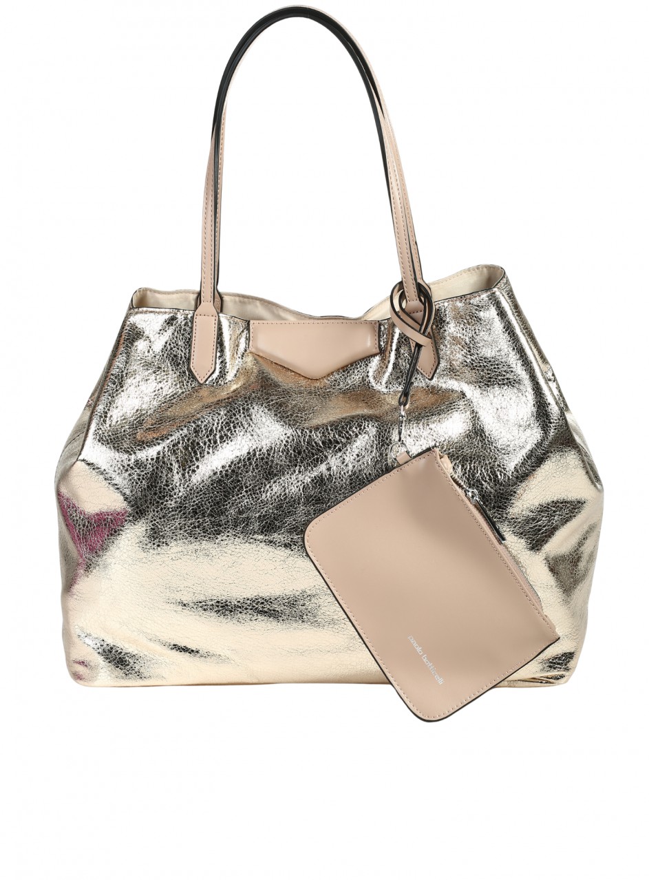 Ежедневна дамска чанта в златисто 9Q-26170 gold (25296)