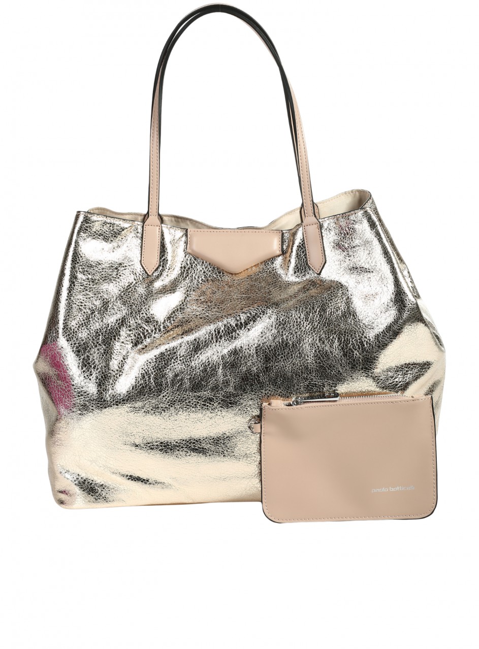 Ежедневна дамска чанта в златисто 9Q-26170 gold (25296)