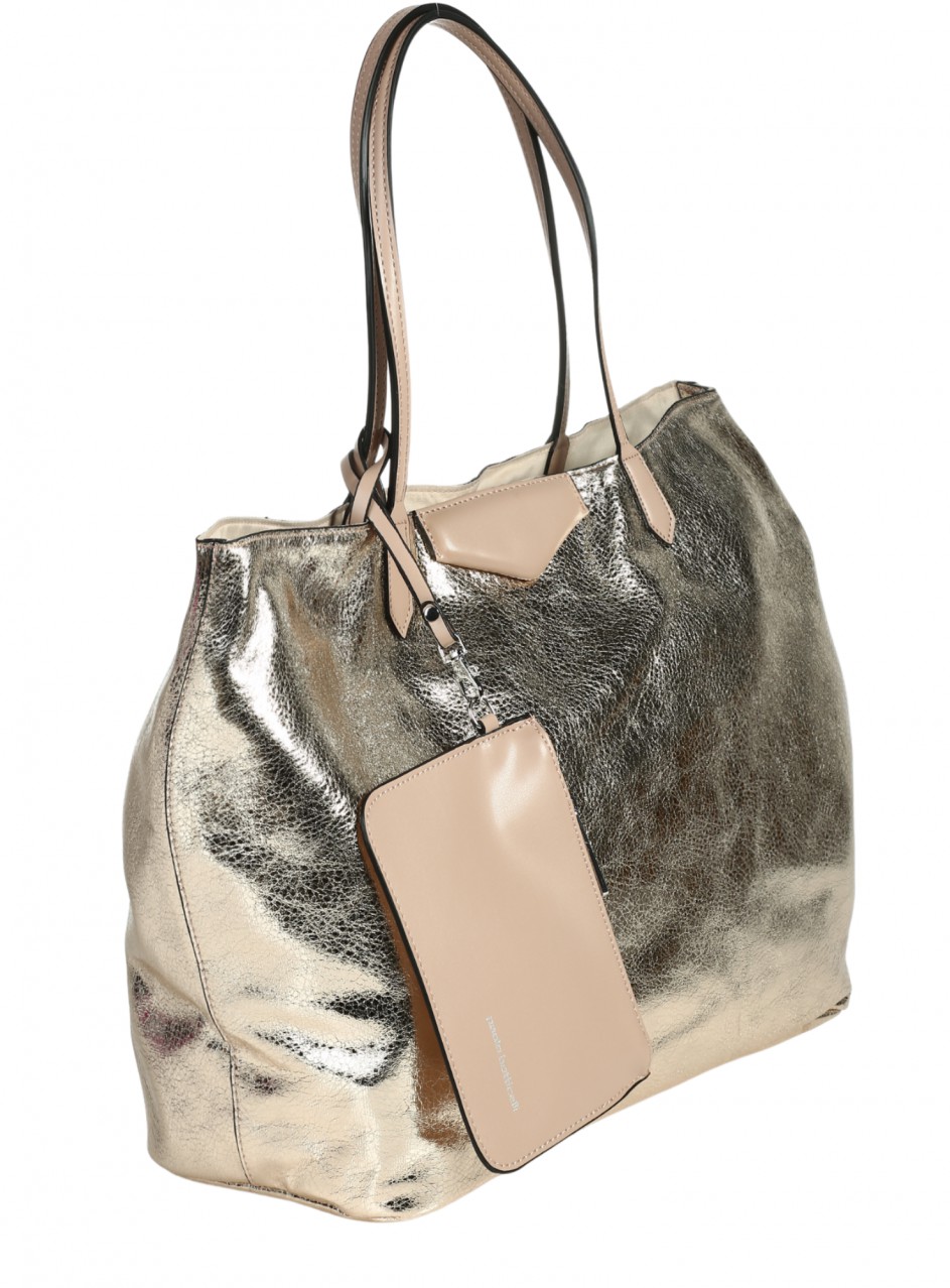 Ежедневна дамска чанта в златисто 9Q-26170 gold (25296)