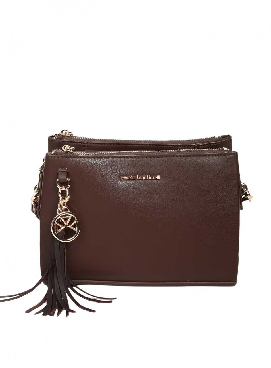 Ежедневна дамска чанта в кафяво 9Q-26171 brown