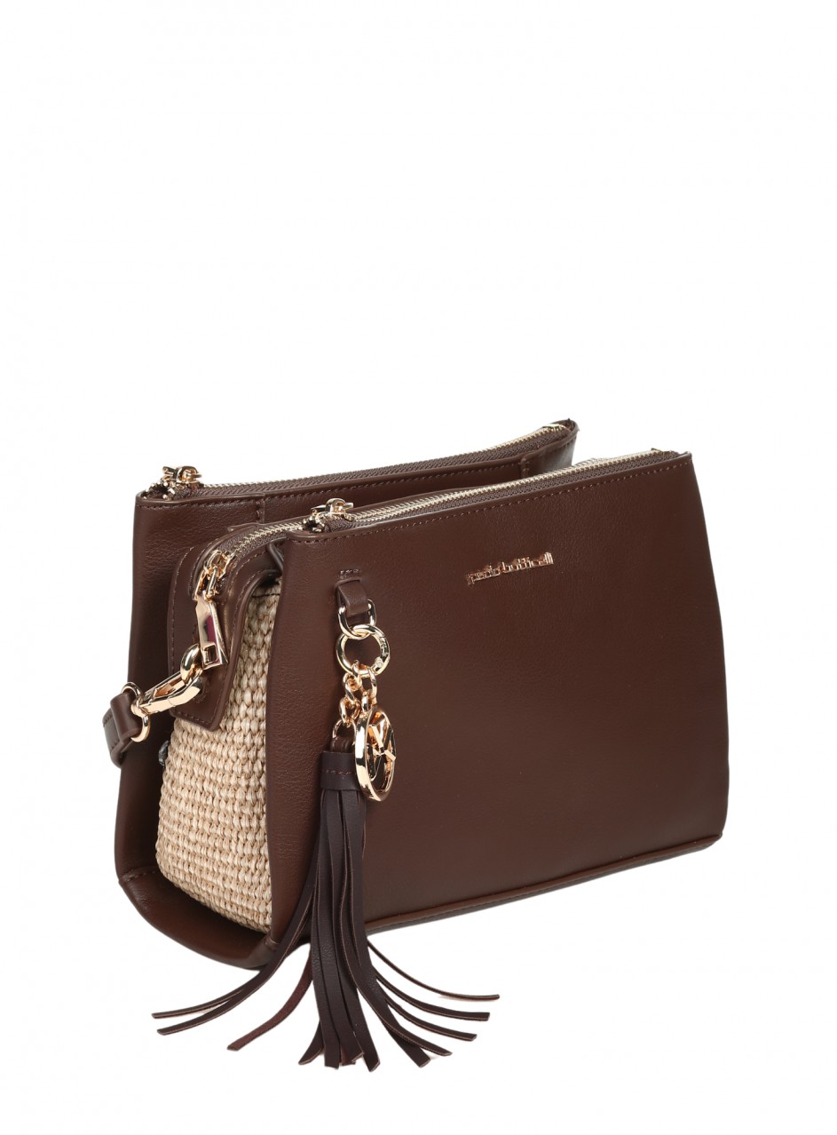 Ежедневна дамска чанта в кафяво 9Q-26171 brown