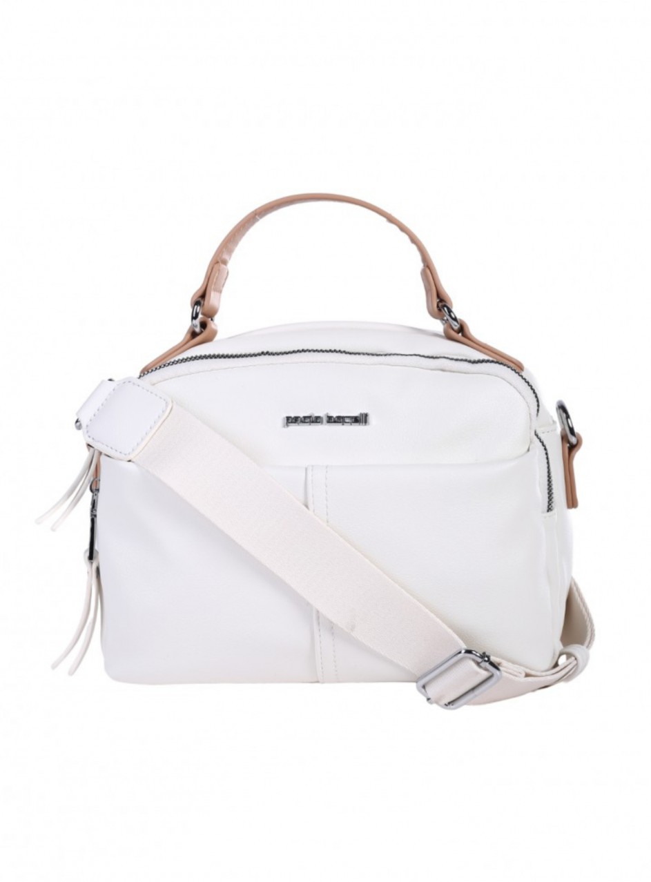 Ежедневна дамска чанта в бяло 9Q-26172 white 