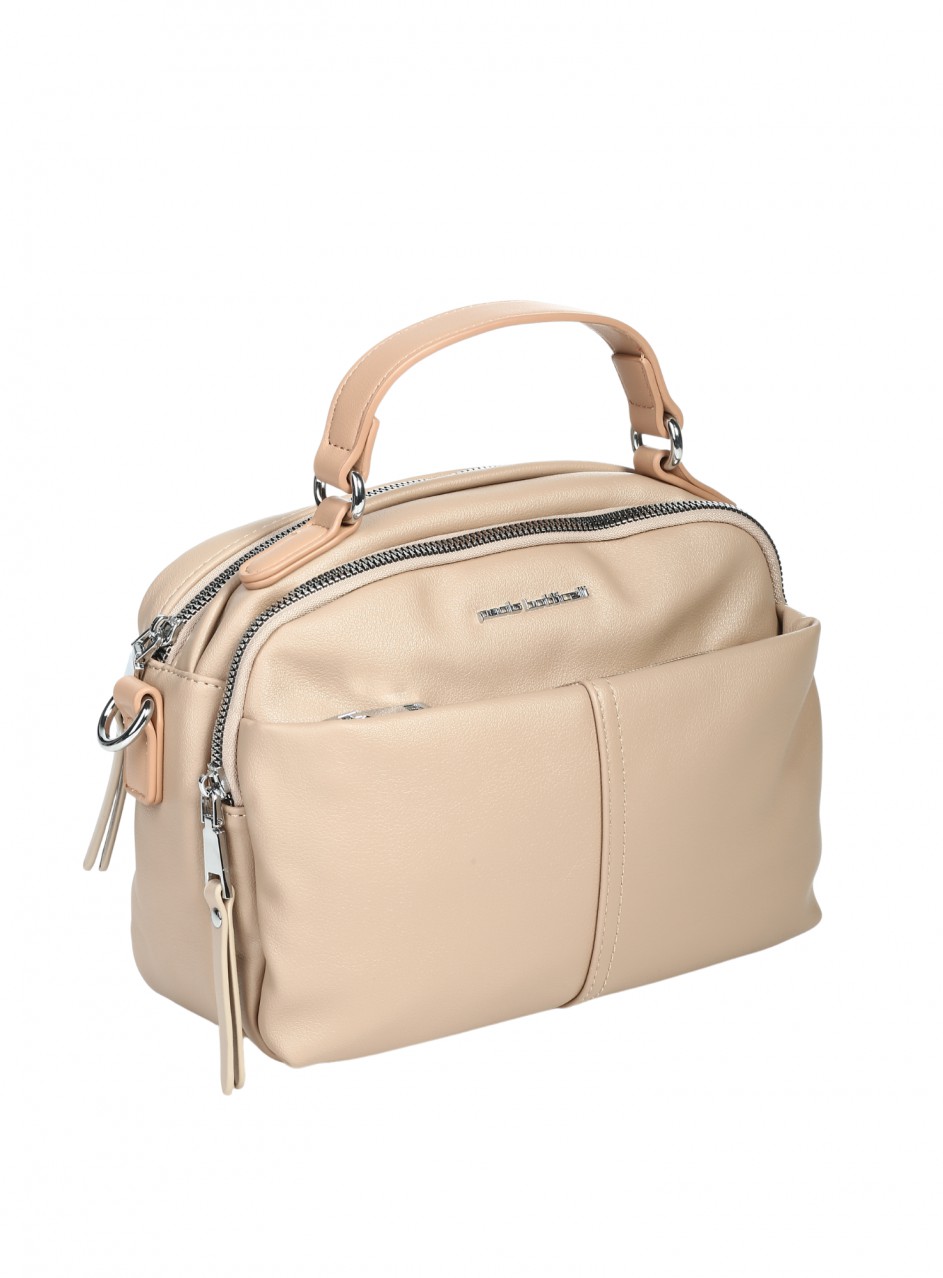 Ежедневна дамска чанта в бежово 9Q-26172 dark beige