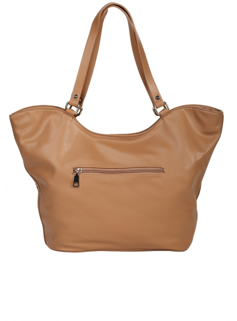 Ежедневна дамска чанта в кафяво 9Q-26184 coffee