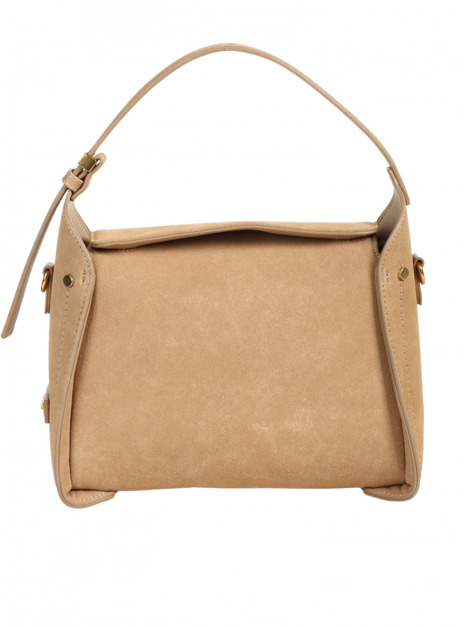 Ежедневна дамска чанта в бежов цвят 9Q-26188 beige