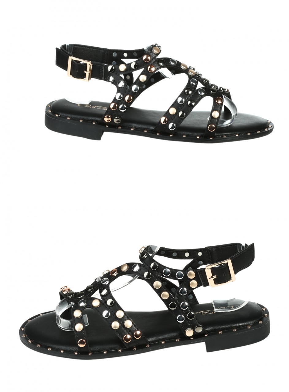 Елегантни дамски сандали в черно 4M-26201 black