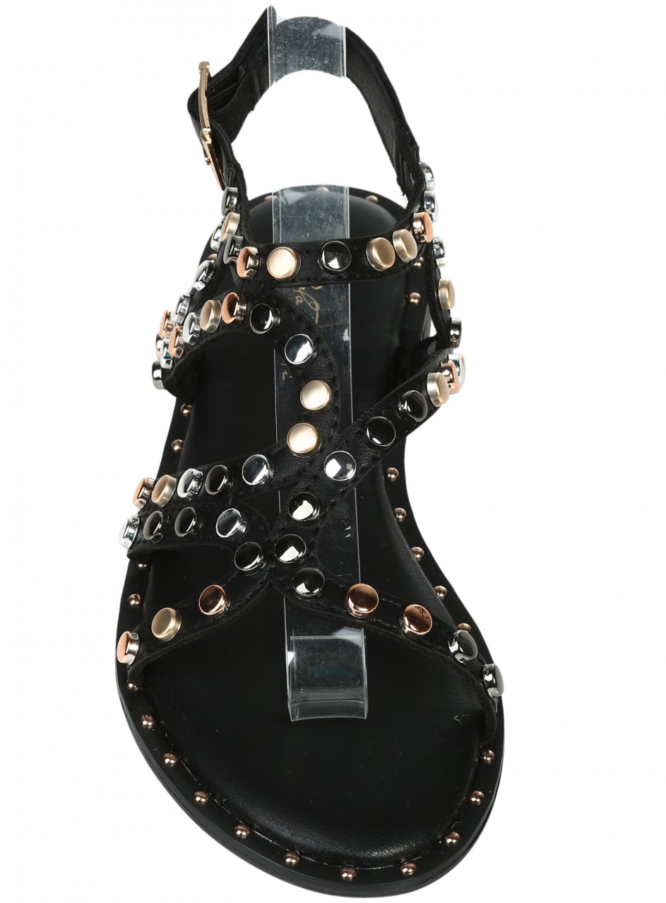 Елегантни дамски сандали в черно 4M-26201 black