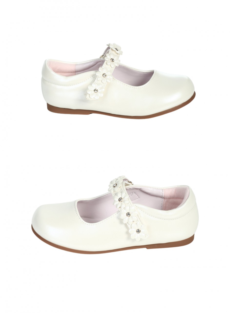 Ежедневни детски обувки в светло златисто 18P-26131 lt.gold