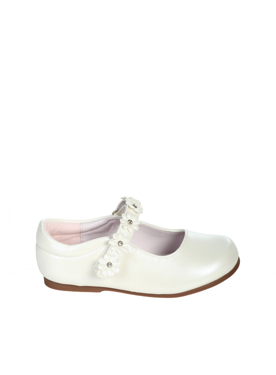 Ежедневни детски обувки в светло златисто 18P-26131 lt.gold