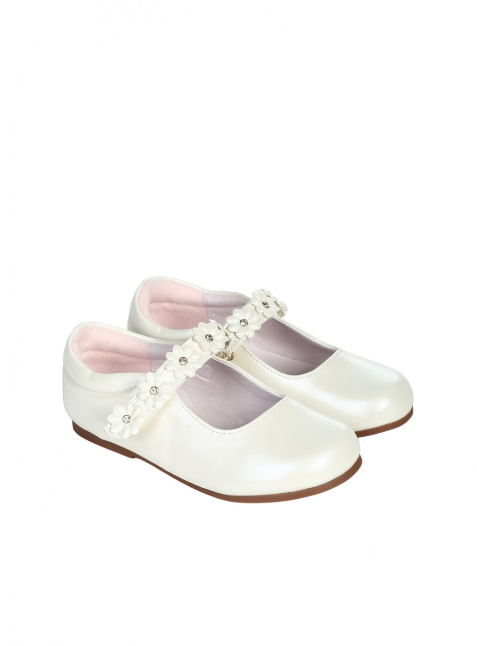 Ежедневни детски обувки в светло златисто 18P-26131 lt.gold