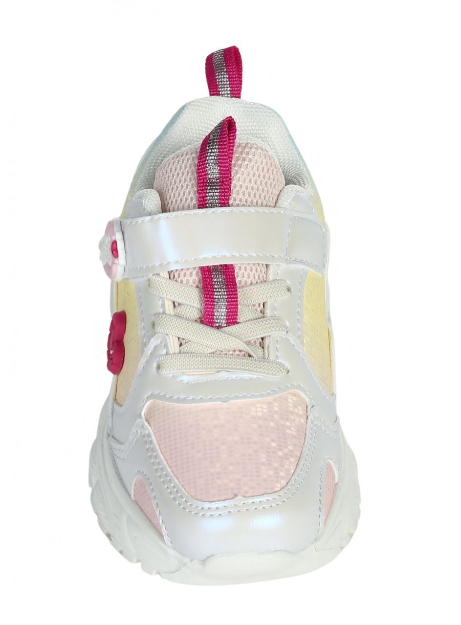 Ежедневни детски обувки в сив/розов цвят 18P-26126 multi