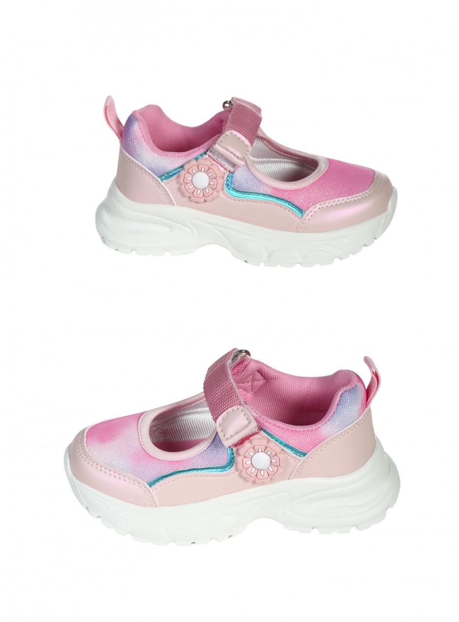 Ежедневни детски обувки в розов/лилав цвят 18P-26127 pink