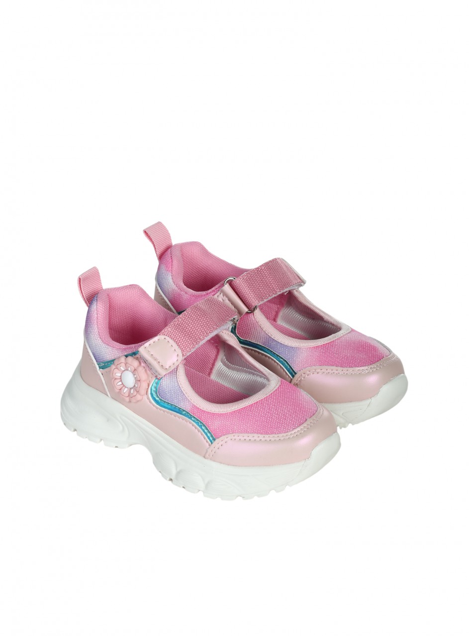 Ежедневни детски обувки в розов/лилав цвят 18P-26127 pink