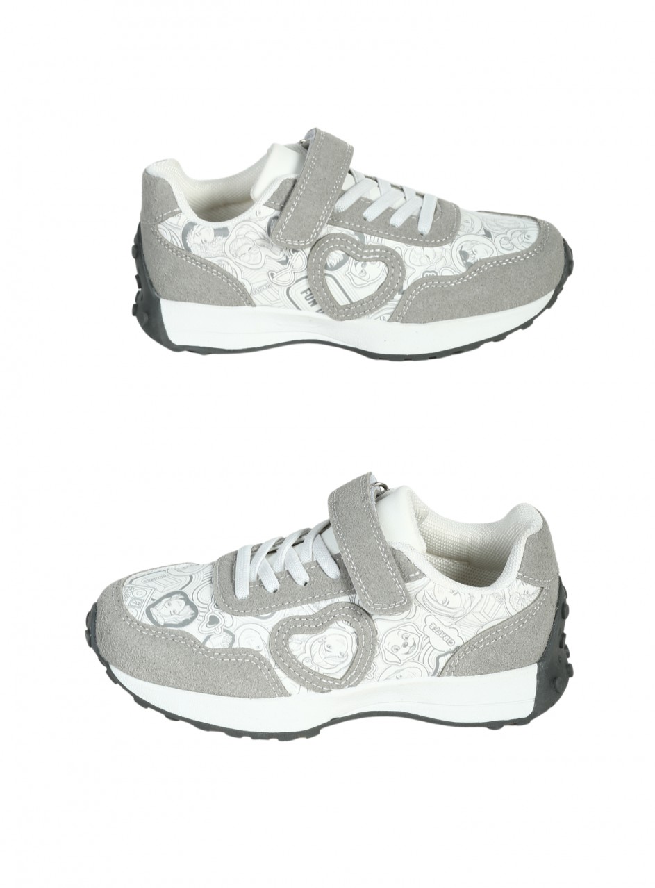 Ежедневни детски обувки в сив цвят 18P-26128 grey