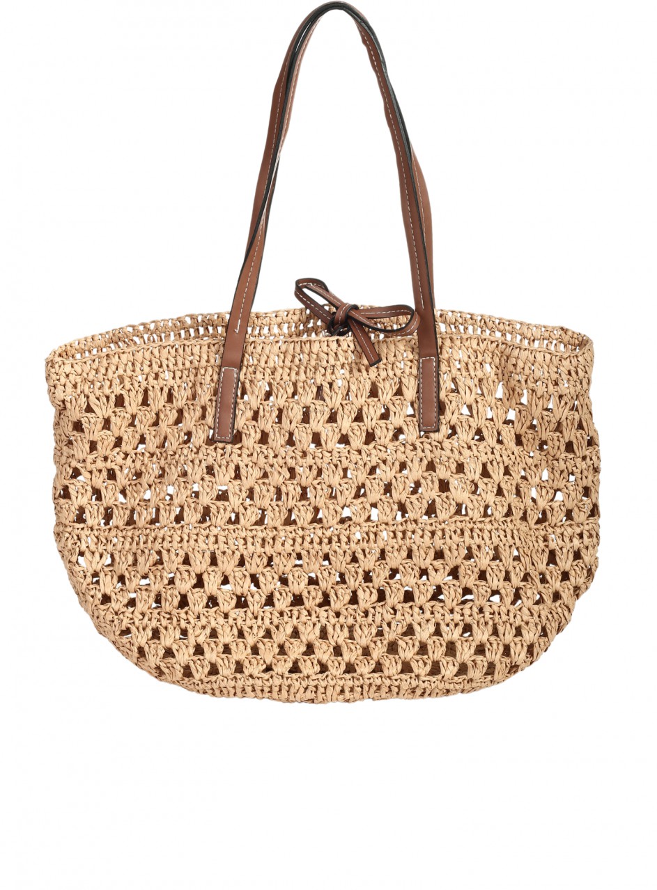 Ежедневна дамска чанта в бежов цвят 9V-26223 beige