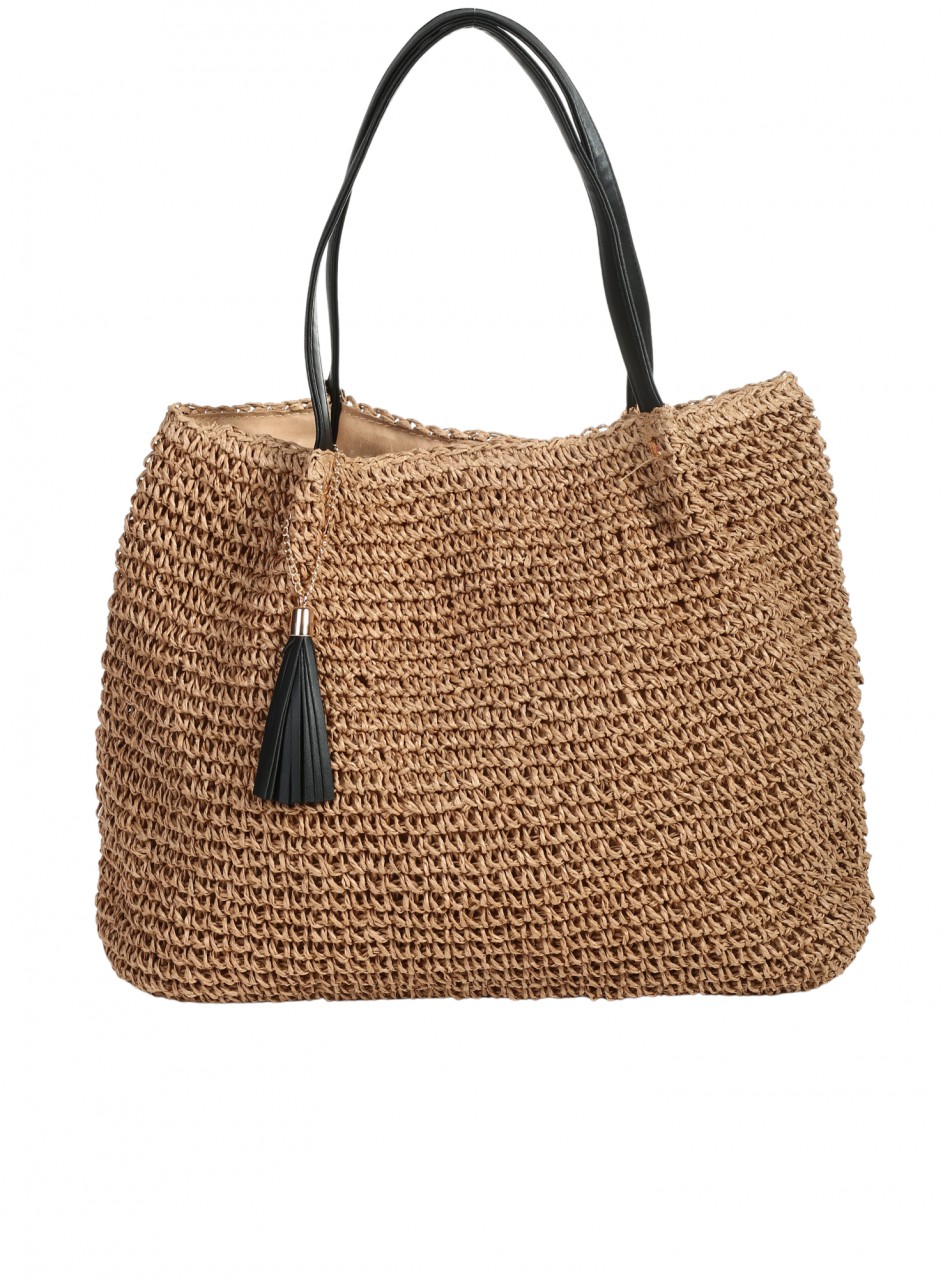 Ежедневна дамска чанта в бежово 9V-26224 beige