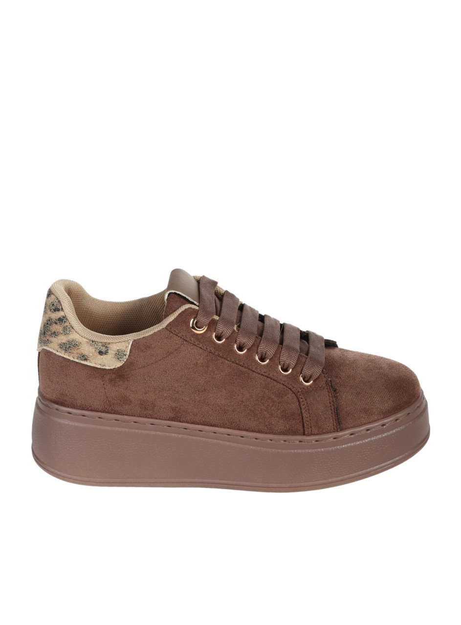 Ежедневни дамски обувки в кафяво 3U-26216 brown S
