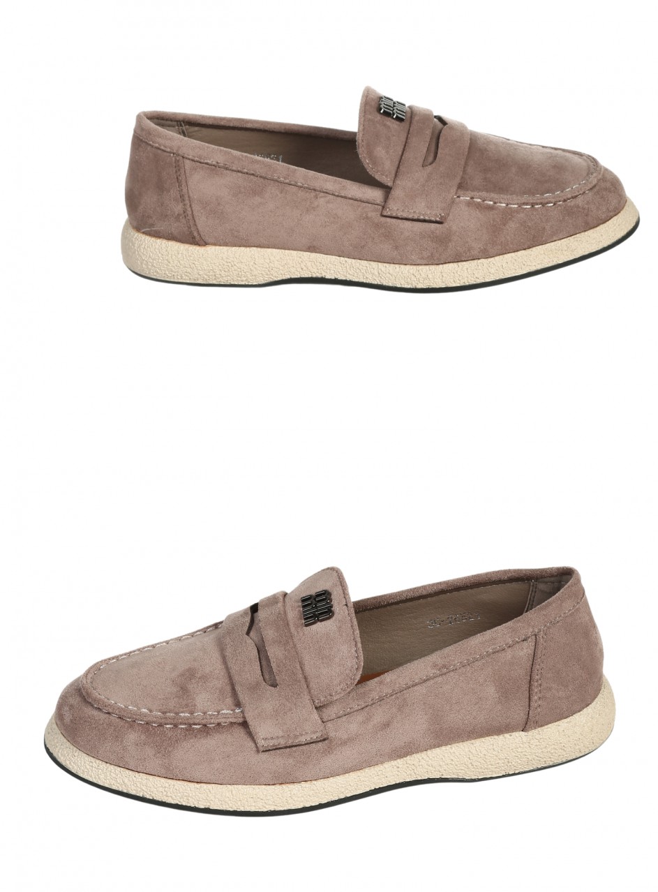 Ежедневни дамски обувки в бежово 3C-26521 beige 