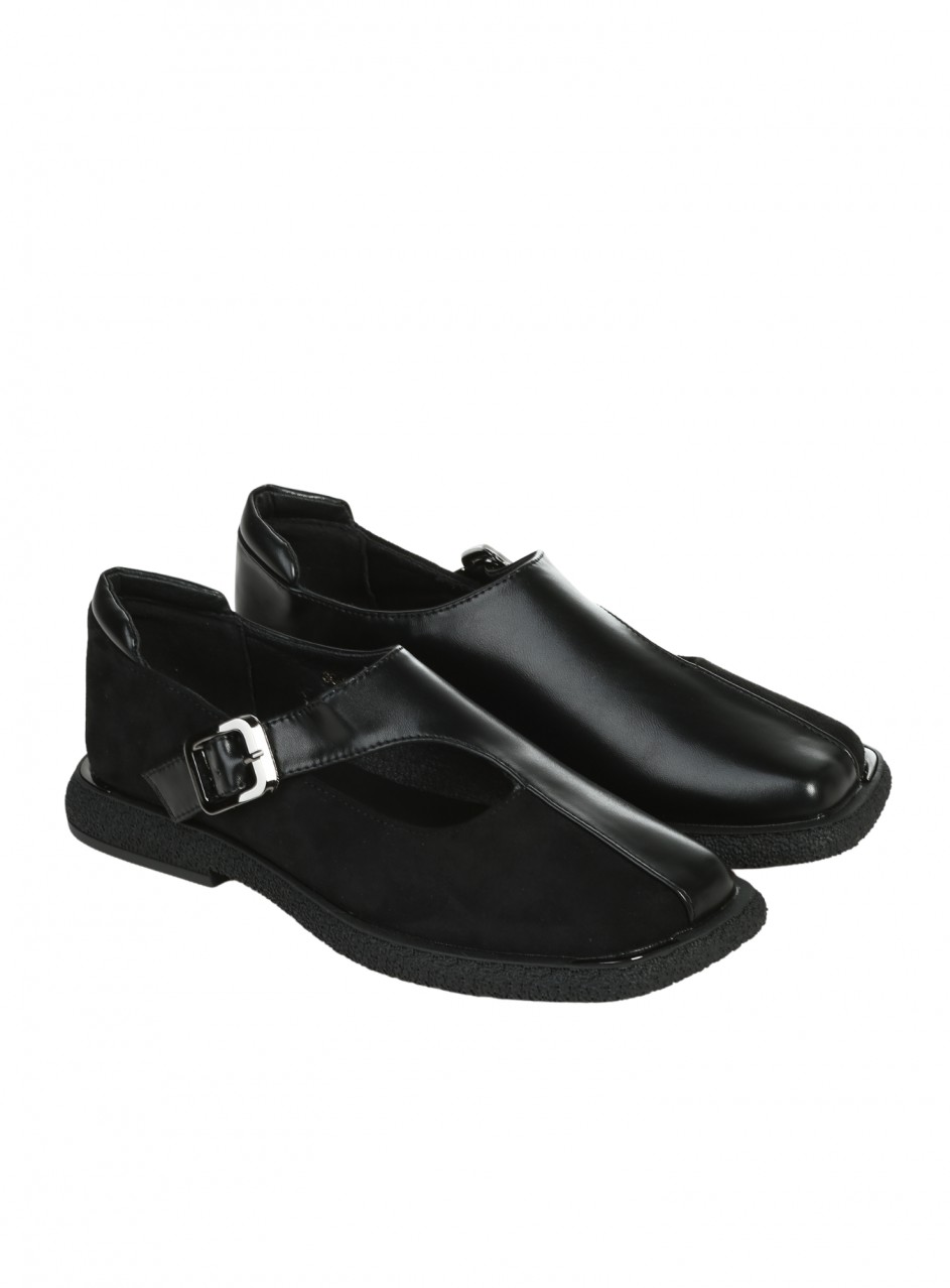 Ежедневни дамски обувки в черно 3C-26522 black