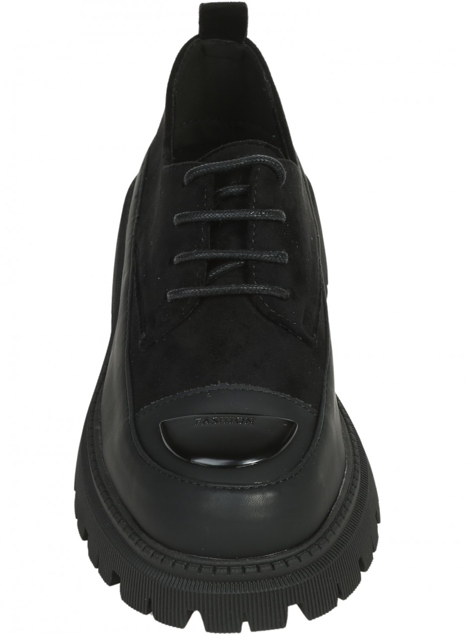 Ежедневни дамски обувки в черно 3C-26525 black