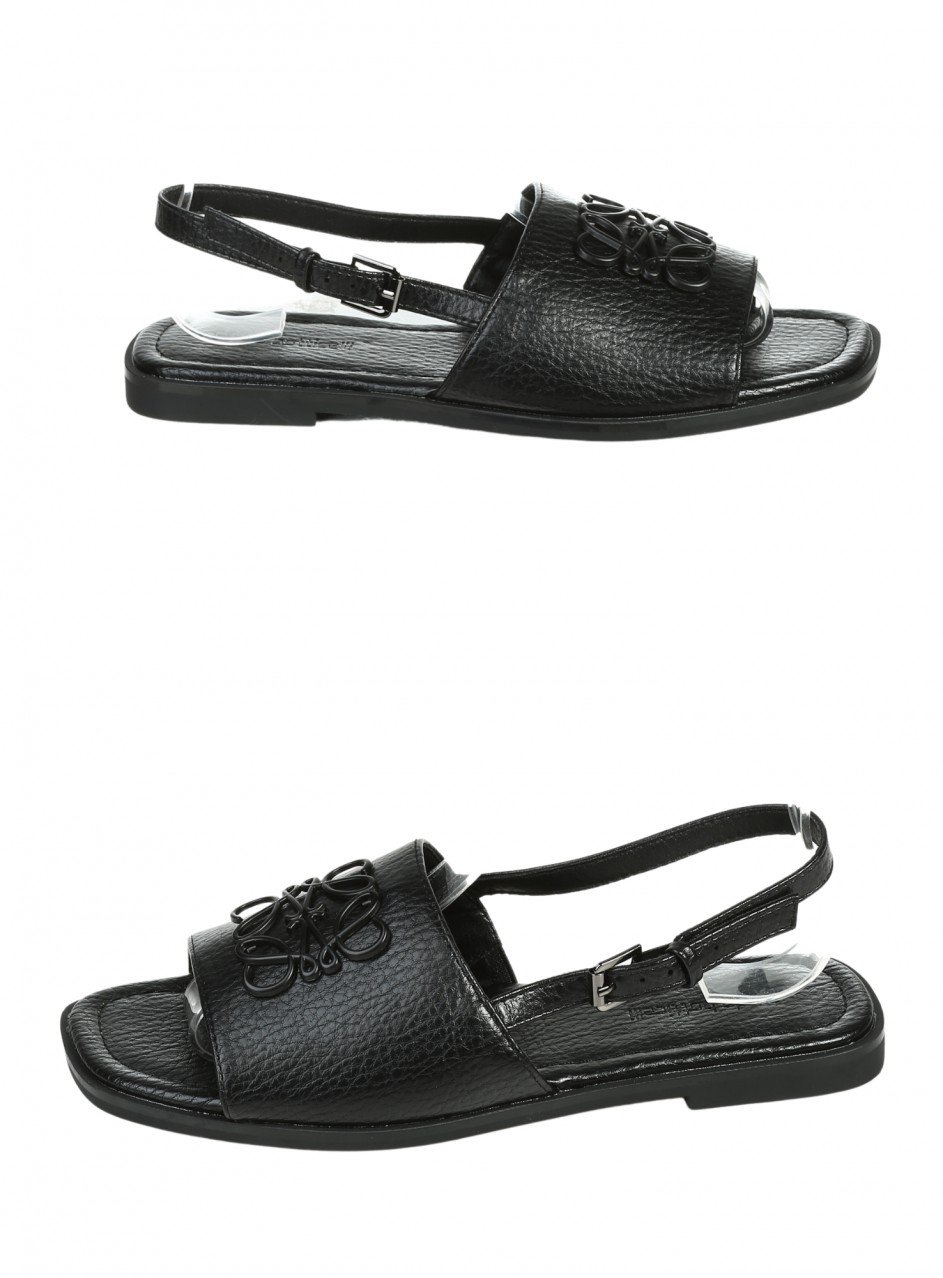 Ежедневни дамски сандали в черно 4C-26196 black