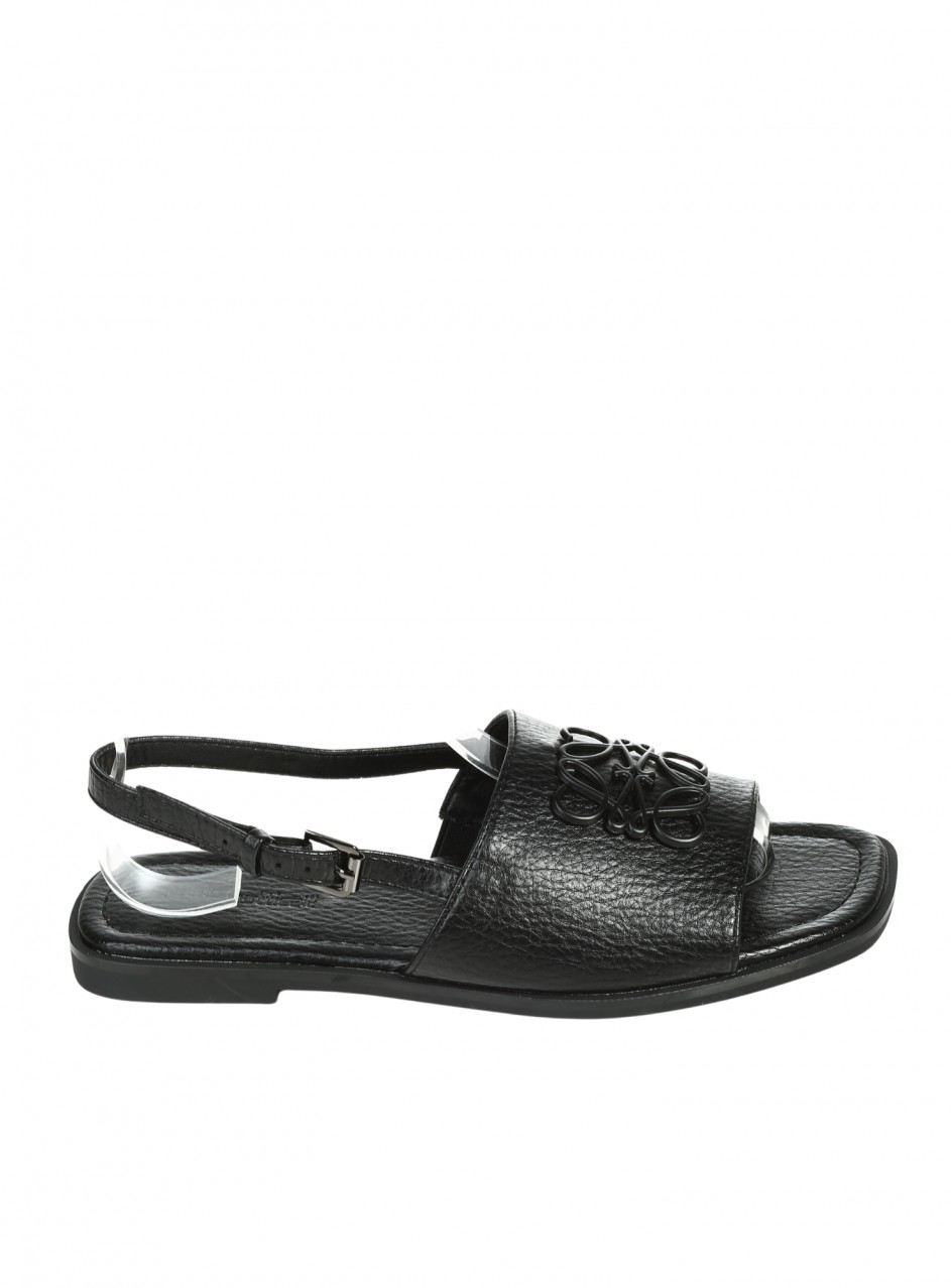 Ежедневни дамски сандали в черно 4C-26196 black