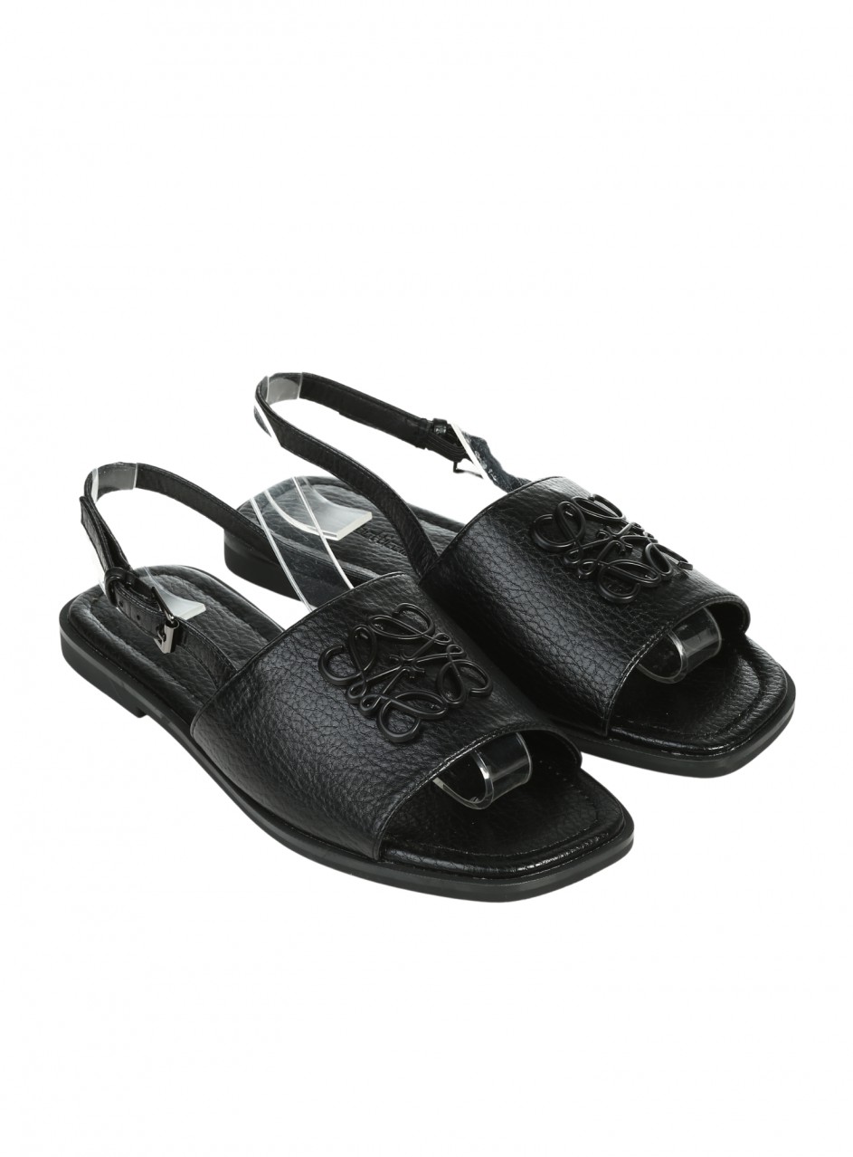Ежедневни дамски сандали в черно 4C-26196 black