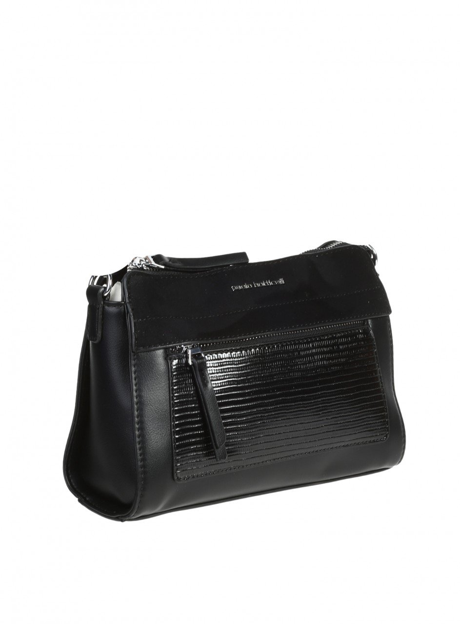 Ежедневна дамска чанта в кафяво 9Q-26599 black