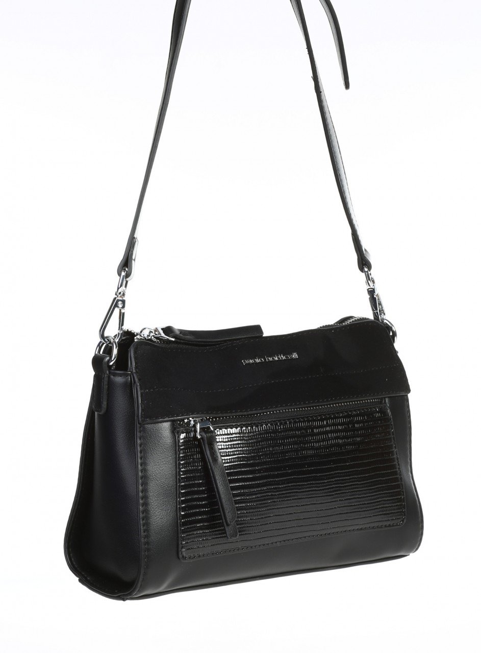 Ежедневна дамска чанта в кафяво 9Q-26599 black