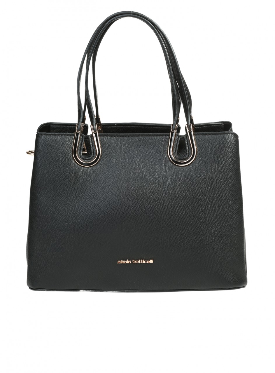 Ежедневна дамска чанта в черно 9Q-26606 black (25666)
