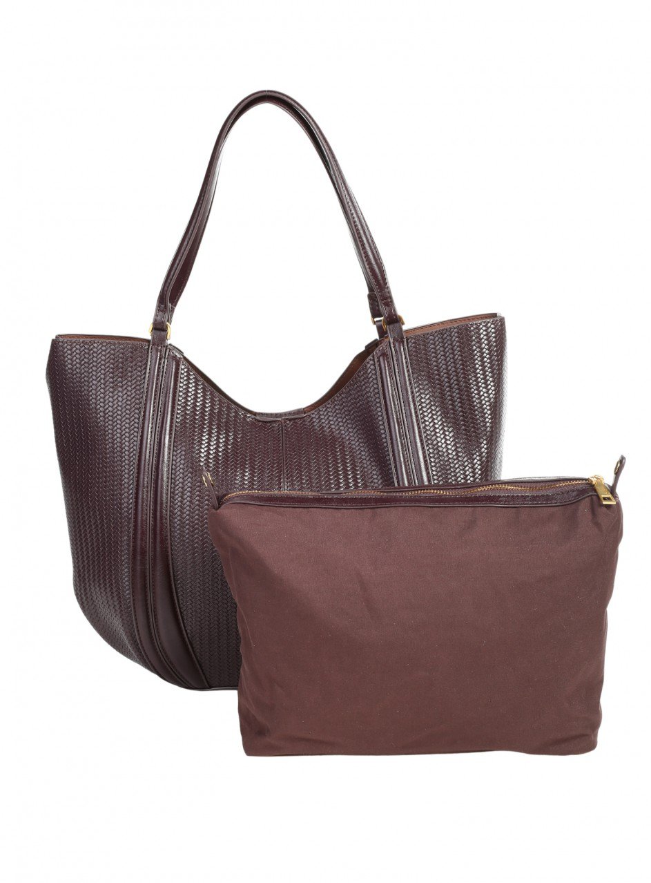 Ежедневна дамска чанта в кафяво 9Q-26609 brown