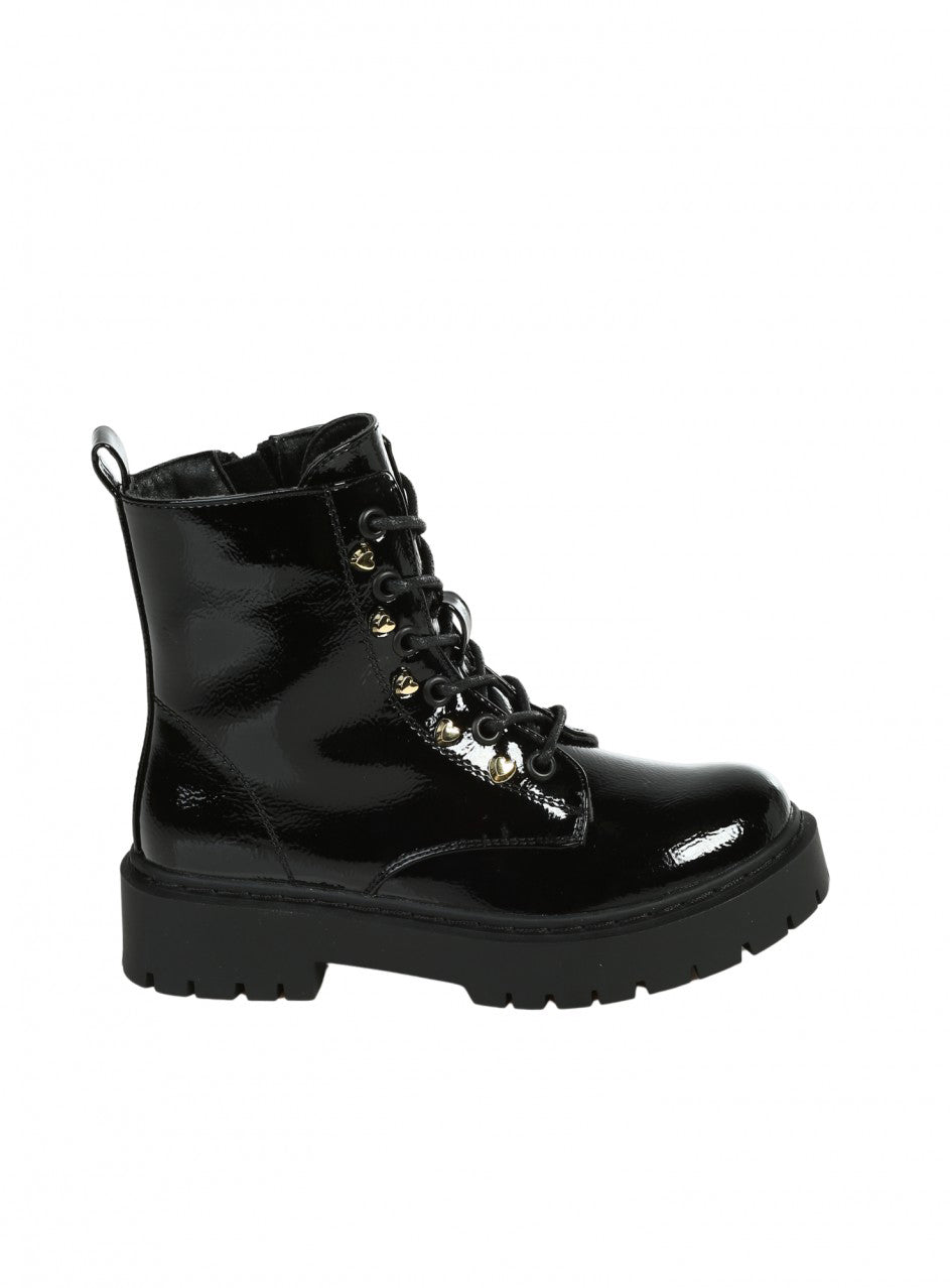 Детски боти в черно 19R-25542 в черен цвят