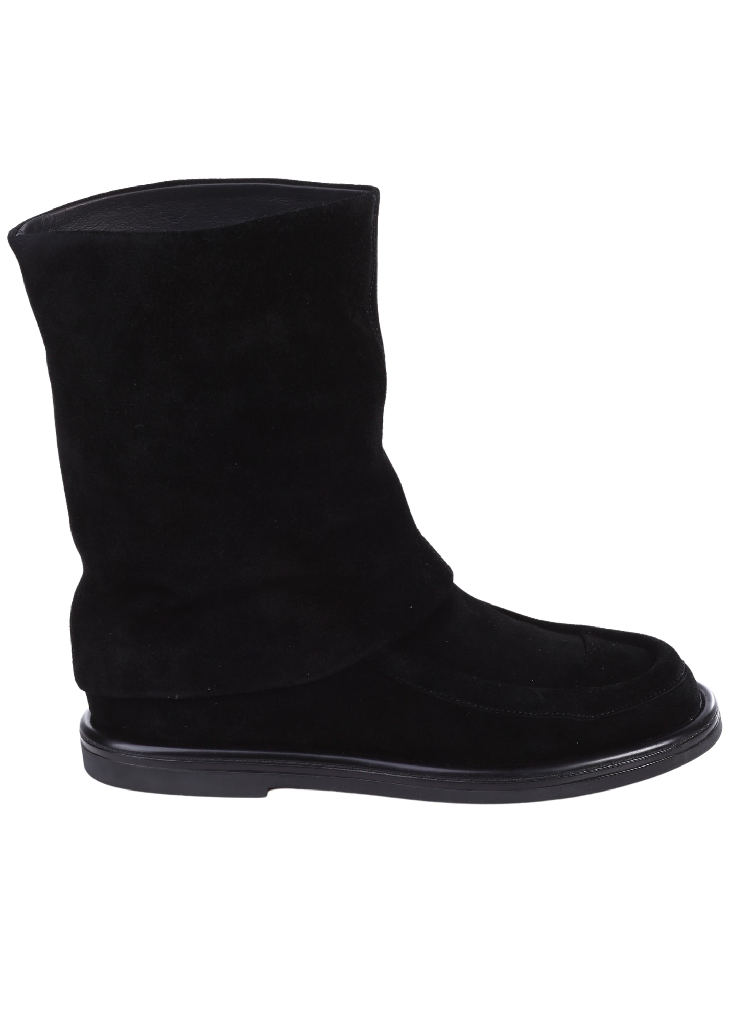 Дамски боти от естествен велур