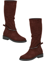Дамски ботуши от текстил