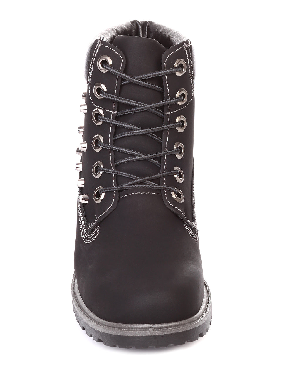 Ежедневни дамски боти в черно 2U-18870 в черен цвят