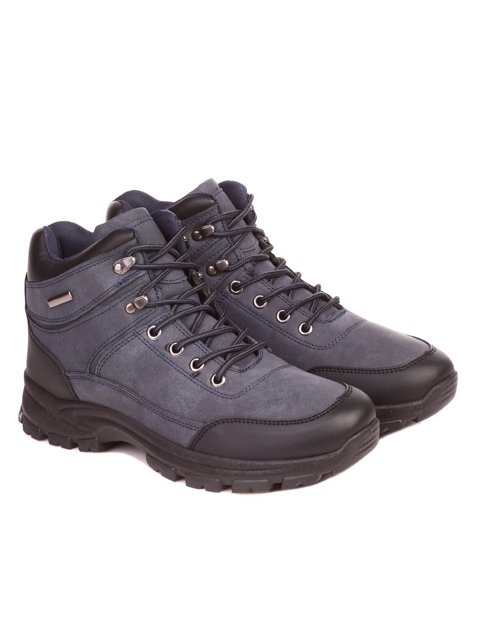 Ежедневни мъжки боти в синьо 6U-21636 в син цвят