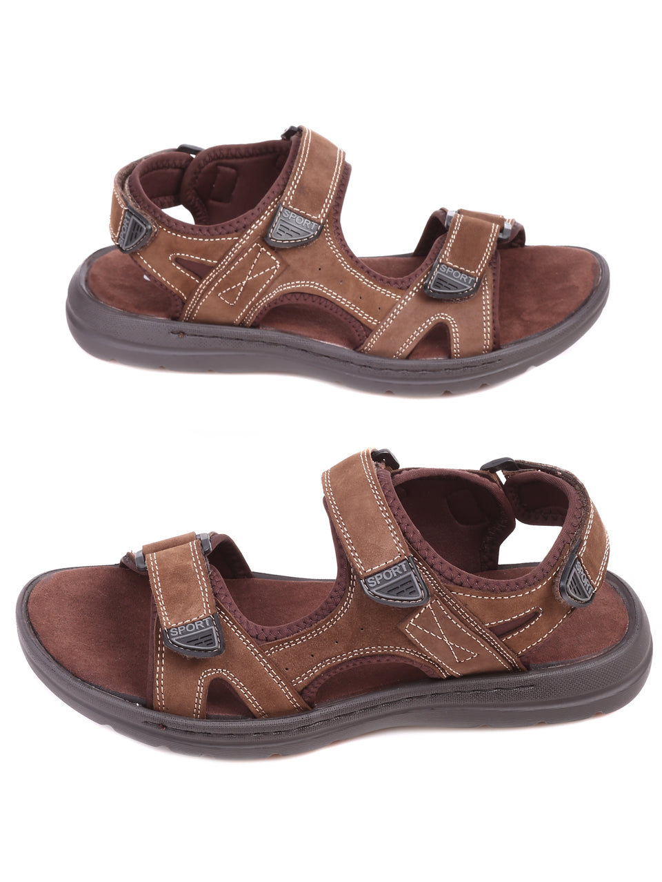 Men's genuine leather sandals