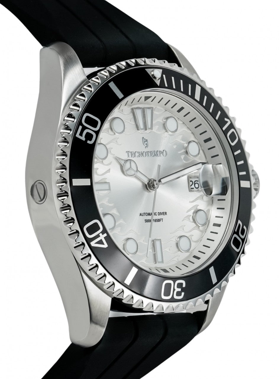 Tecnotempo - Automatic- Diver 500M/1650ft WR - Ice Edition -TT.500.DW в черен цвят