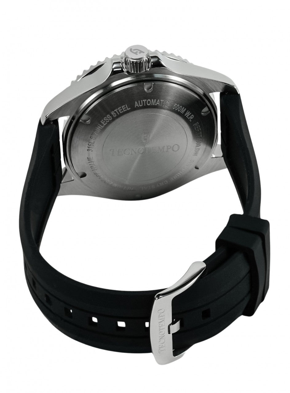 Tecnotempo - Automatic- Diver 500M/1650ft WR - Ice Edition -TT.500.DW в черен цвят