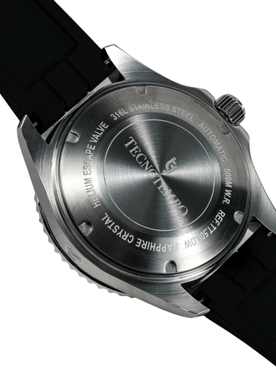 Tecnotempo - Automatic- Diver 500M/1650ft WR - Ice Edition -TT.500.DW в черен цвят