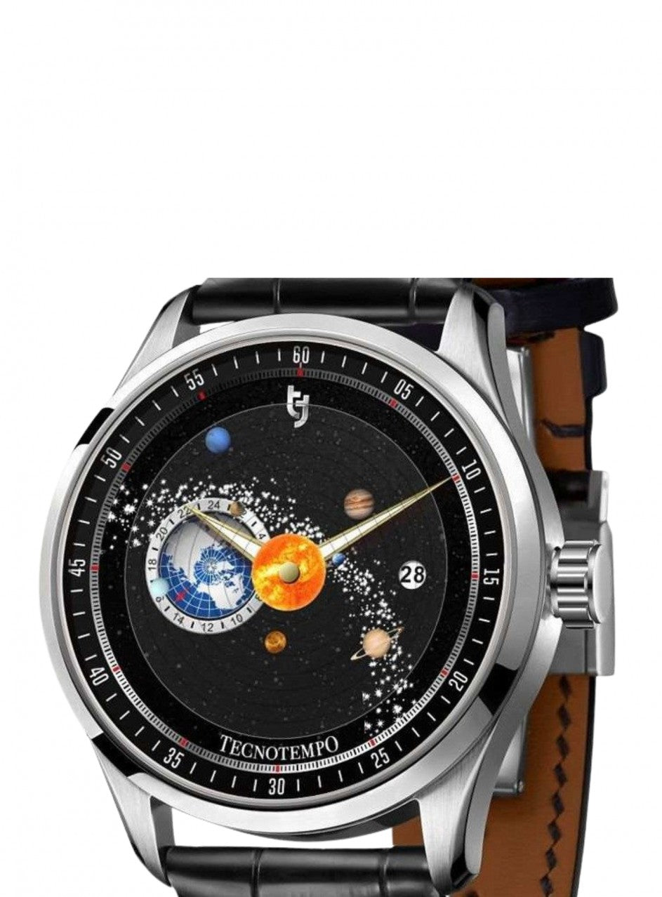 Tecnotempo - Dynamic Solar System - Automatic в черен цвят