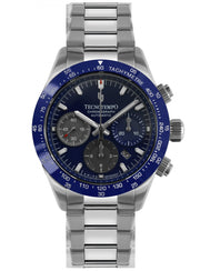 Tecnotempo - Chronograph Chrono Orbs - Automatic Swiss Movt -TT.200OR.ABLGBL в сребрист цвят