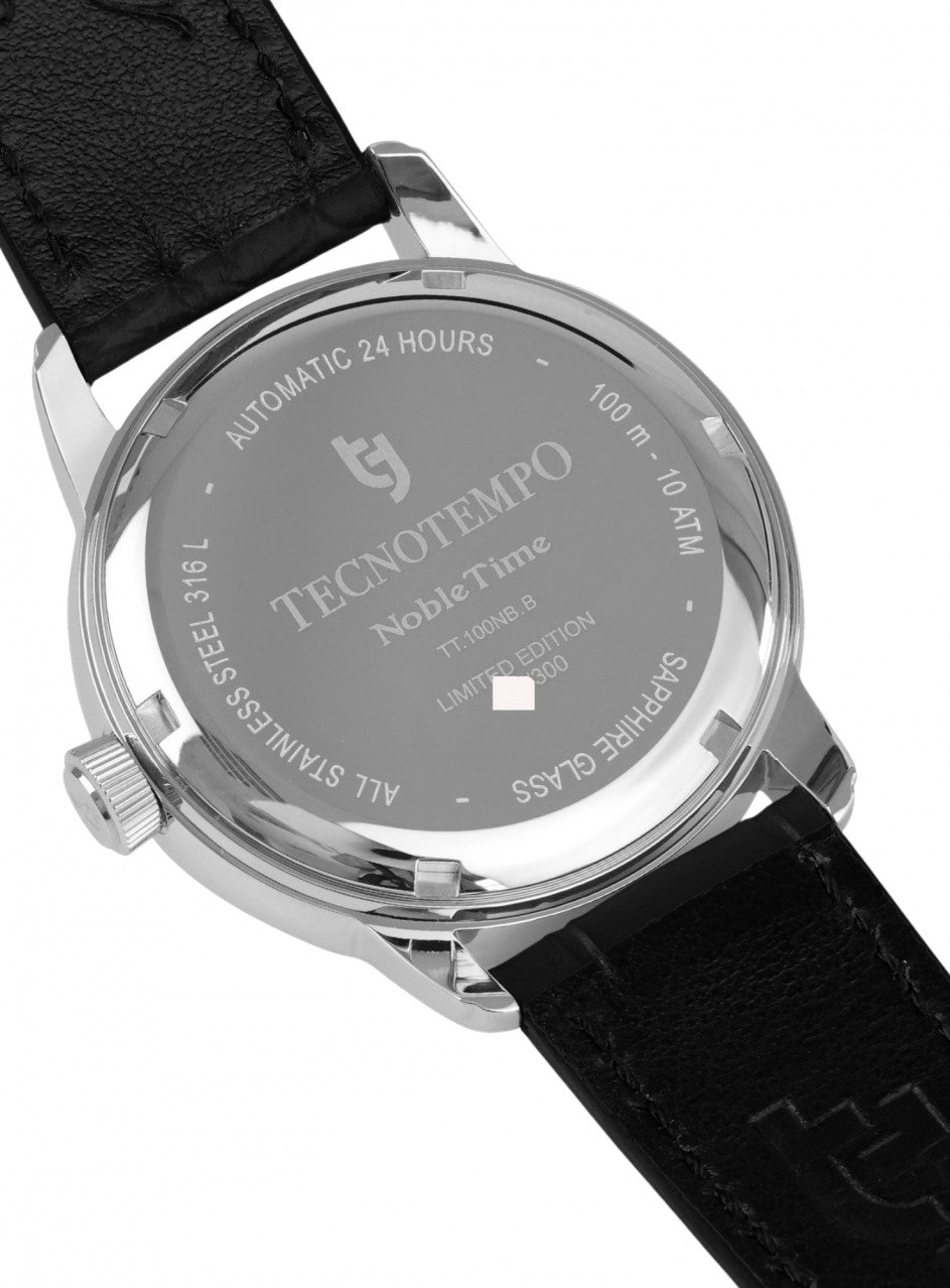 Tecnotempo - Automatic NobleTime - TT.100NB.B (black dial) -TT.100NB.B (black dial) в черен цвят