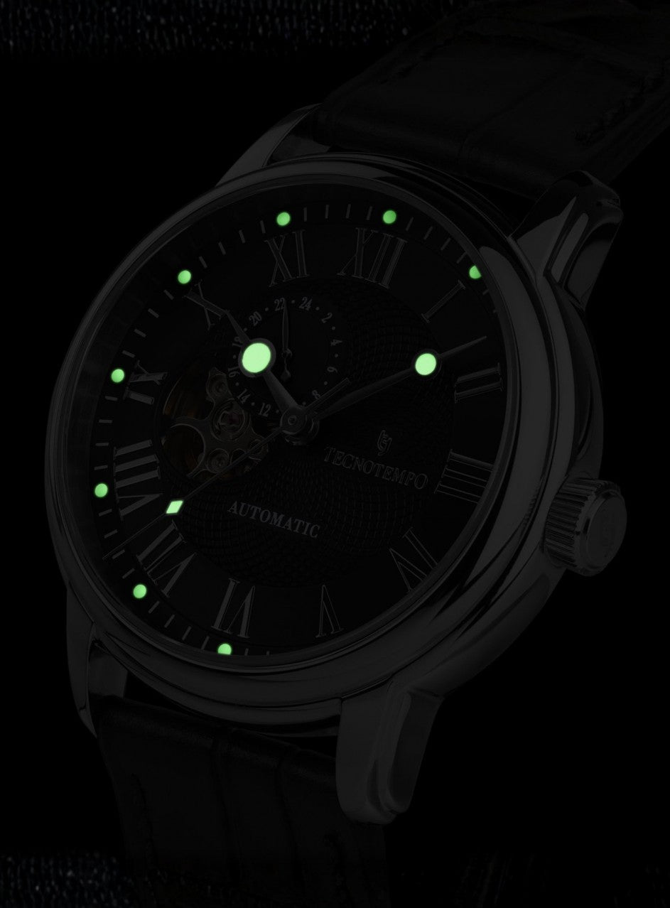 Tecnotempo - Automatic NobleTime - TT.100NB.B (black dial) -TT.100NB.B (black dial) в черен цвят