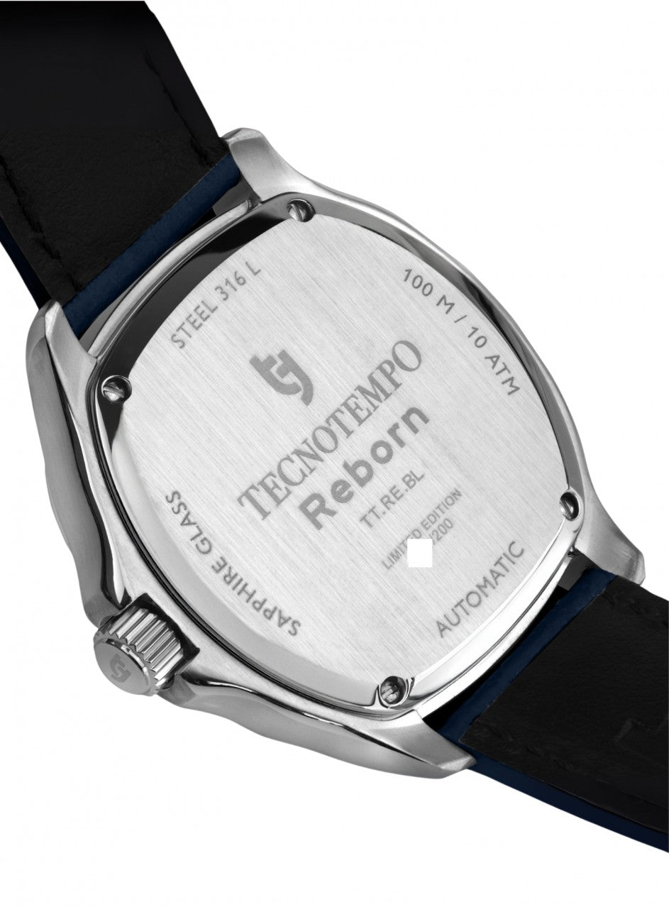 Tecnotempo Automatic Reborn - LIMITED EDITION 2020+ -TT.RE.BL в син цвят