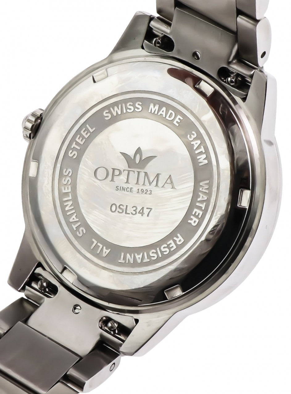 Optima - Swiss Watch - OSL347-SS-7 -OSL347-SS-7 в сребрист цвят