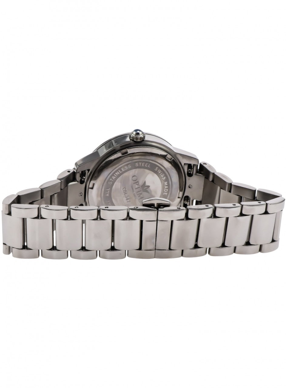 Optima - Swiss Watch - OSL347-SS-7 -OSL347-SS-7 в сребрист цвят