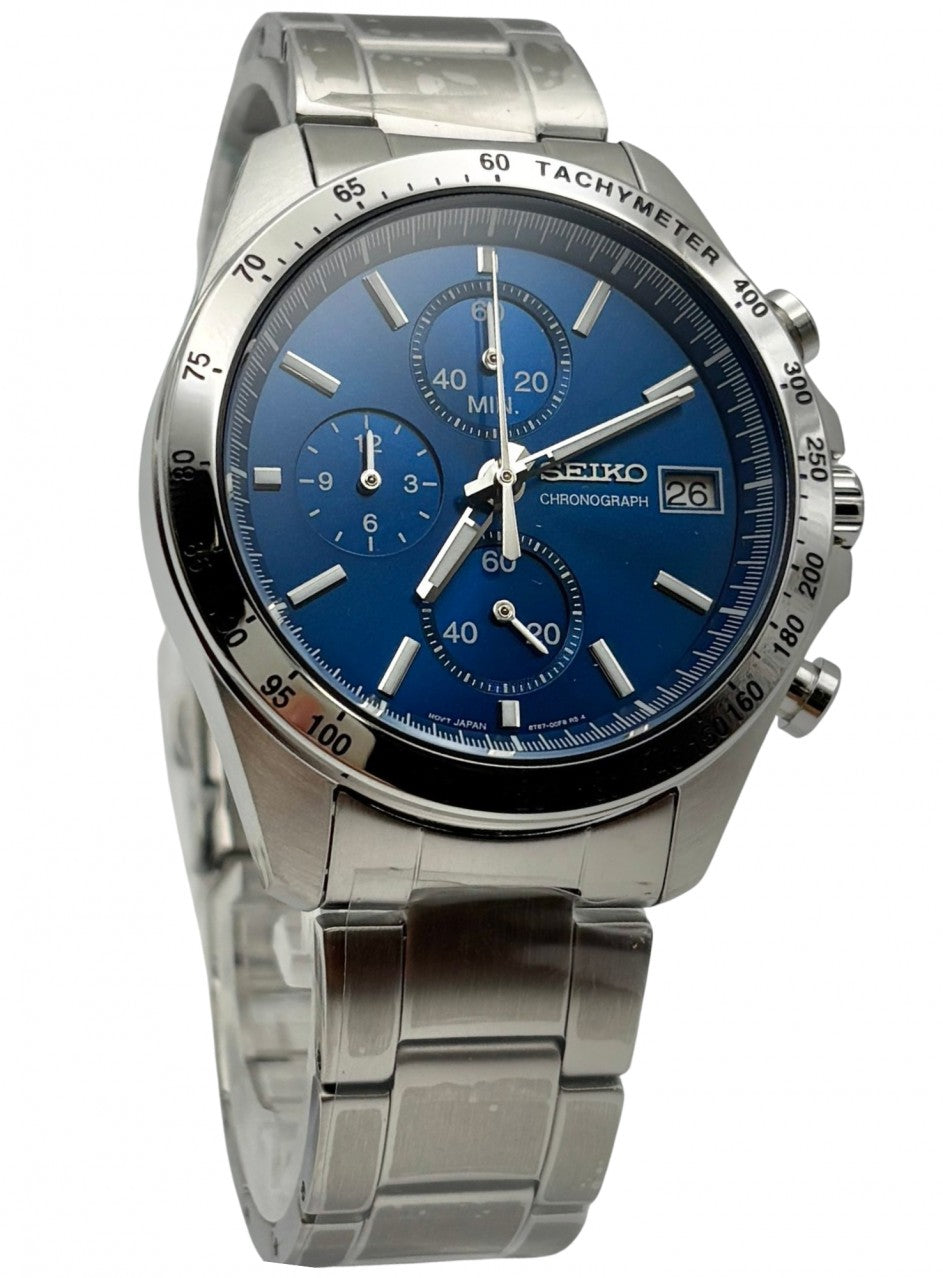 Seiko - SBTR023 Chronograph -SBTR023 в сребрист цвят